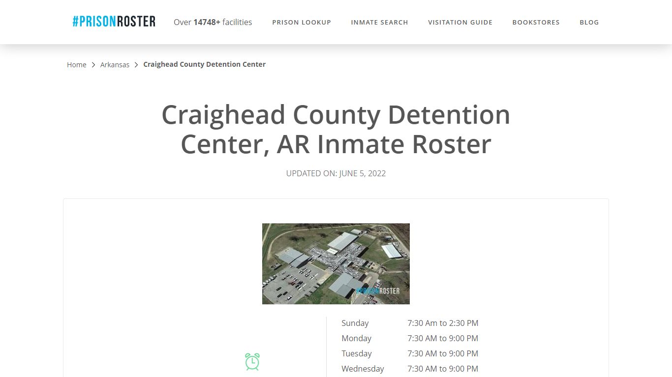 Craighead County Detention Center, AR Inmate Roster