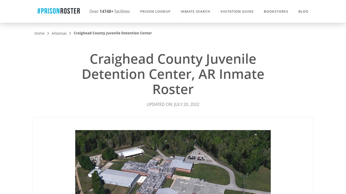 Craighead County Juvenile Detention Center, AR Inmate Roster